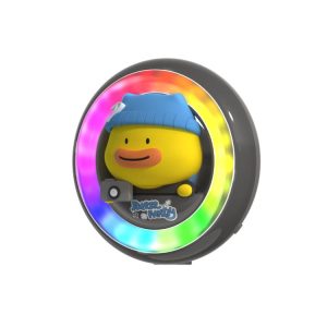 ICARER FAMILY XX-28 Car Aromatherapy Colorful Rhythm Lights Air Vent Aromatherapy Decoration (Black)