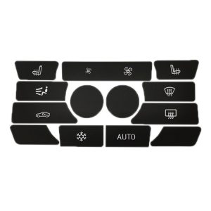 BMW 5 Series / 7 Series / X5 / C6 / F10 / F01 / F15 Air Conditioning Button Repair Sticker, Style: A 13pcs No OFF