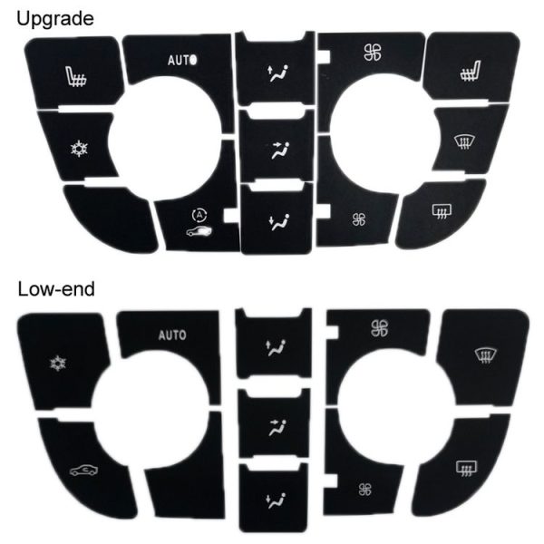 Buick Excelle GT / XT Air Conditioning Central Control Button Repair Sticker (Low-end) - Image 2
