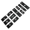 2pcs For Audi A2 / A3 / A8L Car Air Conditioning Control Switch Repair Sticker - Image 2