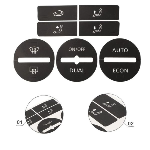 Volkswagen GOLF MK5 / Passat Air Conditioning Central Control Button Repair Patch - Image 3