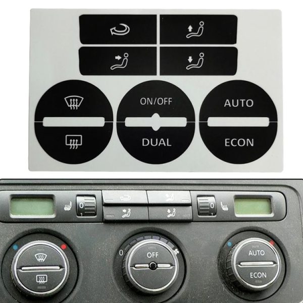Volkswagen GOLF MK5 / Passat Air Conditioning Central Control Button Repair Patch - Image 4