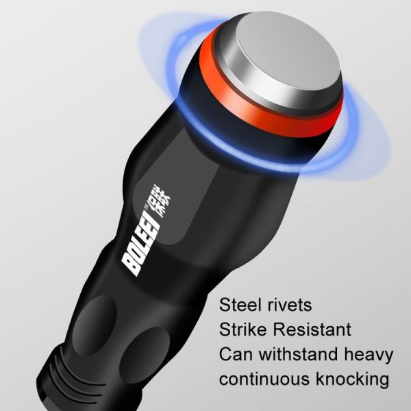 BOLEEI 6.0x100mm Straight Heart Piercing Knockable Screwdriver Convertible Tool - Image 3