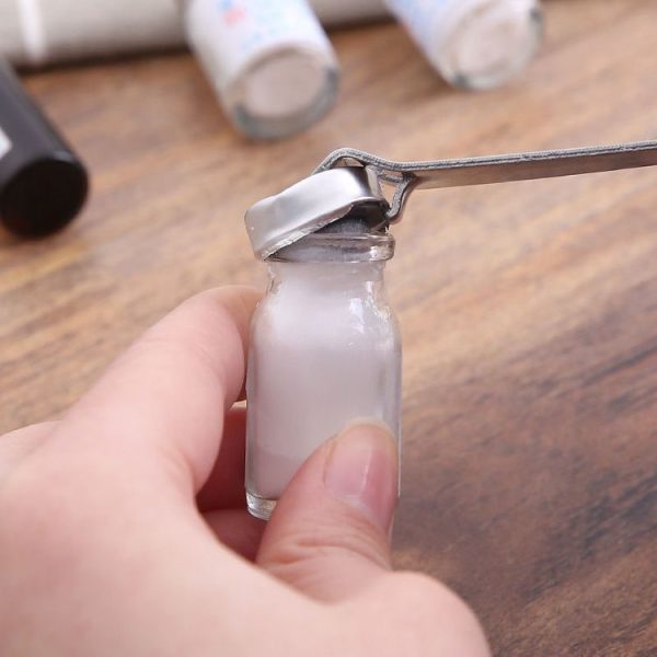 Portable Oral Liquid Bottle Opener Stainless Steel Multifunctional Cap Opener (Silver) - Image 7