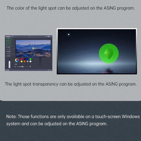 ASING A31 Multi-Functional Presentation Remote With Telescopic Teaching Rod Designed For Touch Screen - Image 15