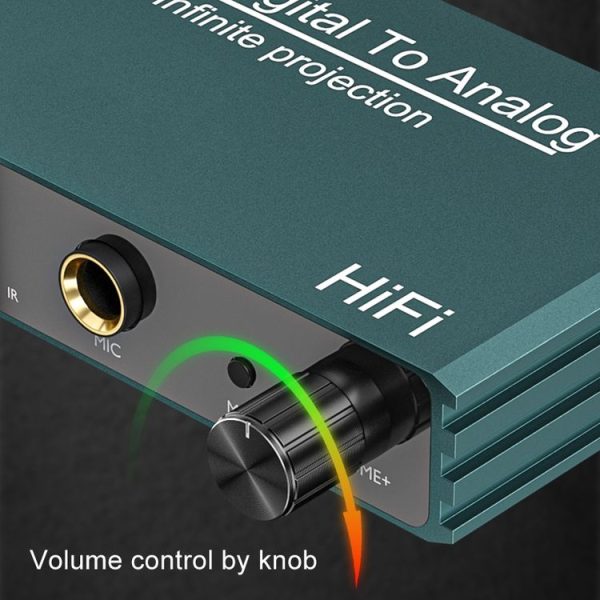 Bluetooth 5.0 Receiver Digital Optical Coaxial To Analog Microphone HD HDMI Wireless Screen Thrower - Image 6
