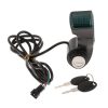 Electrical Vehicle Scooter Disconnect Switch Assembly With Keys Digital Display Start Switch (Black) - Image 3