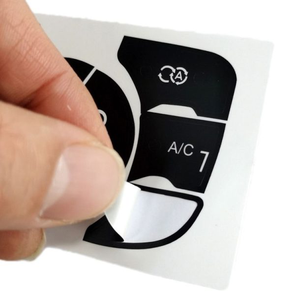 Citroen C4L 2014-2018 Air Conditioning Door Lock Button Repair Sticker (Manual AC) - Image 3