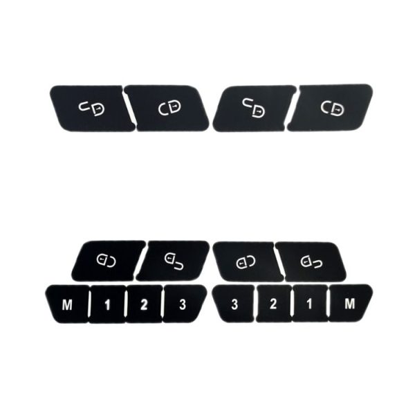 Mercedes Benz W204 / C300 2007-2014 Inner Door Switch Button Repair Sticker (Style 1) - Image 2