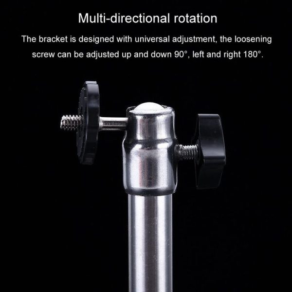 Hanging Stainless Steel Camera Bracket 360 Degree Adjustable Universal Surveillance Mounting Holder - Image 6