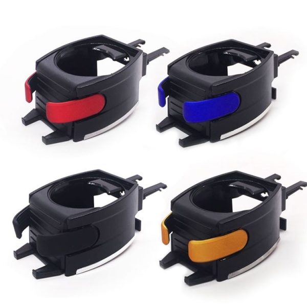 Car Air Conditioner Air Outlet Mobile Phone Water Cup Holder (Black) - Image 2