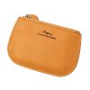 Leisure Ultra-thin Ladies Coin Purse Zippered Mini Wallet (Yellow)