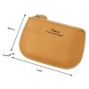 Leisure Ultra-thin Ladies Coin Purse Zippered Mini Wallet (Yellow) - Image 2