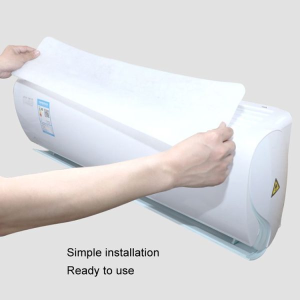 5pcs / Pack 22x80cm Disposable Air Conditioning Air Purification Filter Household Hanging Air Intake Dust Removal Cotton (White) - Image 8