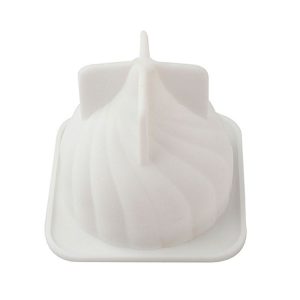 GT-105 Single Swirl Mousse Cake Mold Chocolate Baking French Dessert Onion Shape Silicone Mold