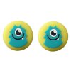 2pcs Thickened Door Handle Anti-Collision Sticker Bathroom Wall Cartoon Mats, Style: Monster