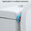 2pcs Thickened Door Handle Anti-Collision Sticker Bathroom Wall Cartoon Mats, Style: Monster - Image 5