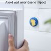 2pcs Thickened Door Handle Anti-Collision Sticker Bathroom Wall Cartoon Mats, Style: Monster - Image 6