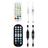 24-Key 2.4G Smart Colorful Running Water LED Light Strip Controller (White) - Image 2