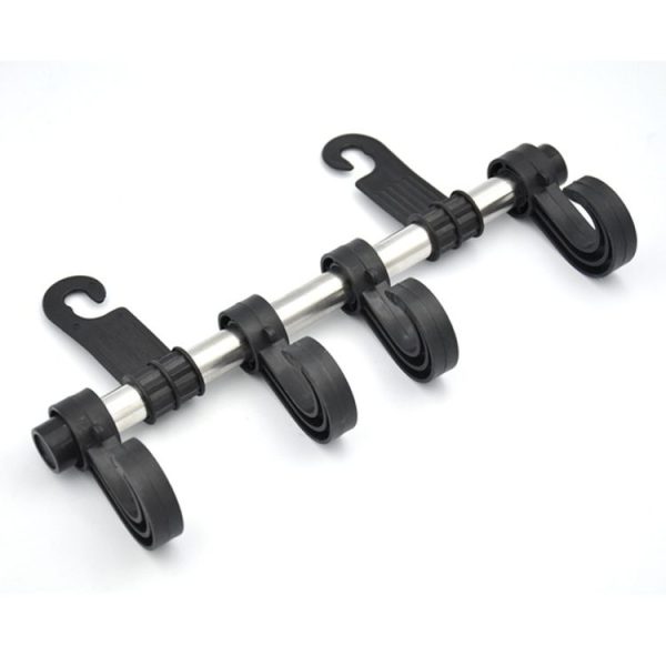 30cm Stainless Steel Extended Car Seat Back Hook Car Clothes Hanger (DM-045)