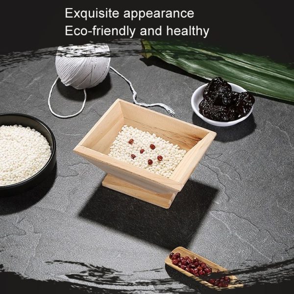 Small Triangle Pack Rice Dumpling Mould Household Handmade Rice Dumpling Tool Wooden Rice Dumpling Model - Image 5