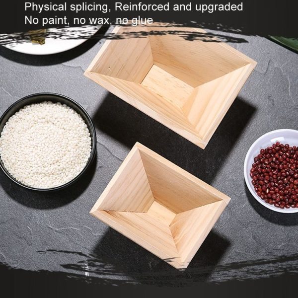 Small Triangle Pack Rice Dumpling Mould Household Handmade Rice Dumpling Tool Wooden Rice Dumpling Model - Image 7