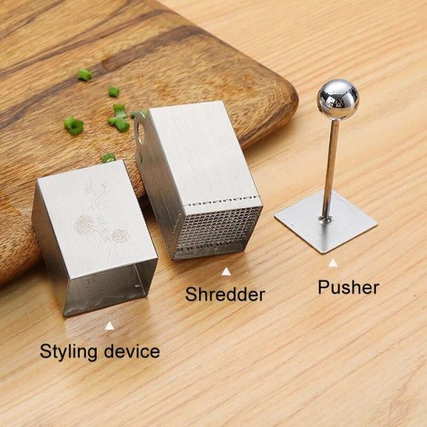 Chrysanthemum Shredded Tofu Knife Mold 304 Stainless Steel Tofu Knife Kitchen Tools (Chrysanthemum Tofu Knife) - Image 3
