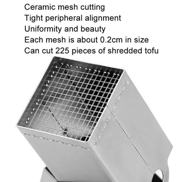 Chrysanthemum Shredded Tofu Knife Mold 304 Stainless Steel Tofu Knife Kitchen Tools (Chrysanthemum Tofu Knife) - Image 5