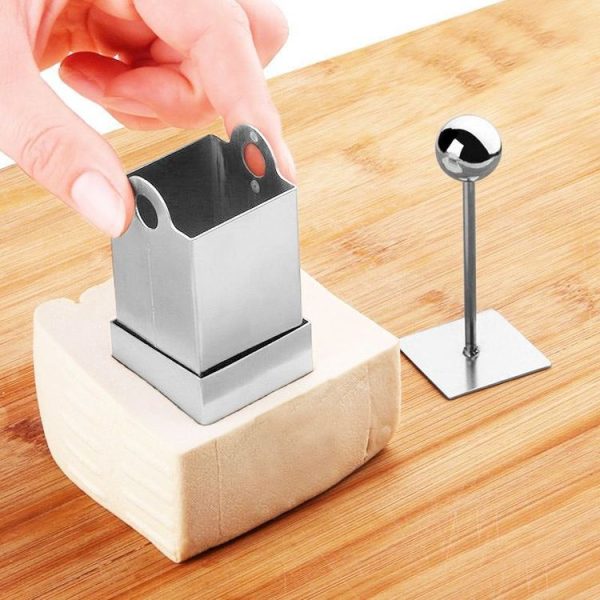 Chrysanthemum Shredded Tofu Knife Mold 304 Stainless Steel Tofu Knife Kitchen Tools (Chrysanthemum Tofu Knife) - Image 9