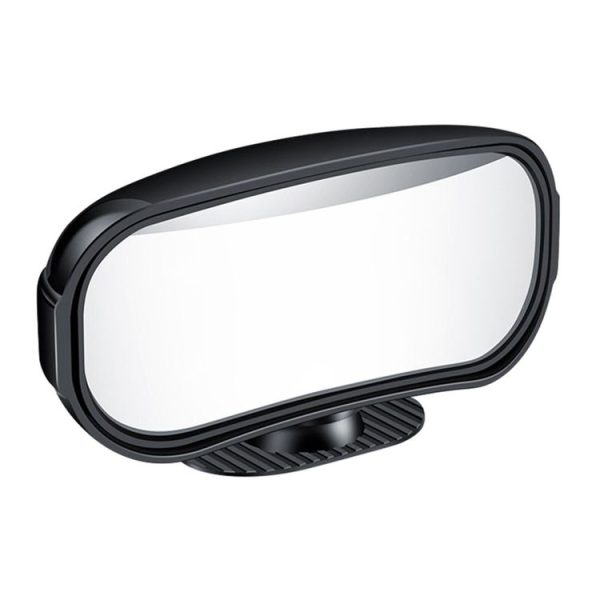Car Rearview Mirror Assisted Reversing Blind Spot Wide-angle Mirror, Color: Black