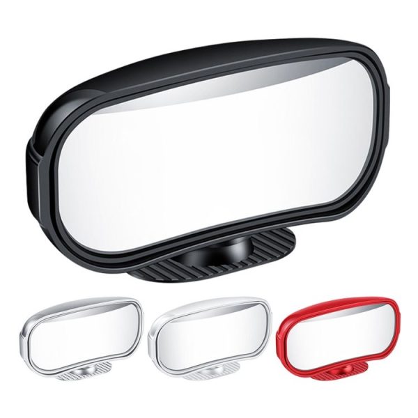Car Rearview Mirror Assisted Reversing Blind Spot Wide-angle Mirror, Color: Black - Image 2
