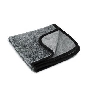 30x40cm Thickened Twisted Braid Cloth Absorbent Car Cleaning Towel (Dark Gray 1pcs)