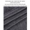 30x40cm Thickened Twisted Braid Cloth Absorbent Car Cleaning Towel (Dark Gray 1pcs) - Image 3