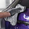 30x40cm Thickened Twisted Braid Cloth Absorbent Car Cleaning Towel (Dark Gray 1pcs) - Image 6