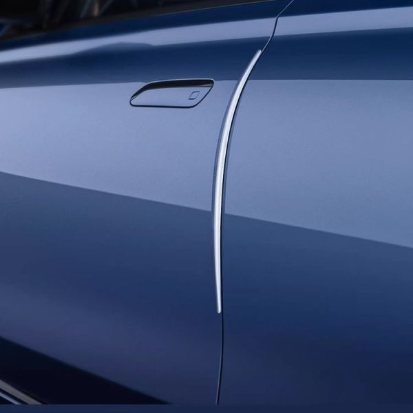 HAOCAI 40cm Car Door Anti-collision Strip Door Edge Bumper Protector, Color: 2pcs Transparent - Image 7