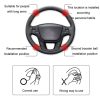Steering Wheel One-Hand Turning Bearing Type Power-Saving Ball (Black) - Image 3
