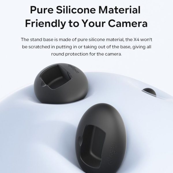 Insta360 X4 aMagisn Silicone Base Vehicle Mounted Fixed Non-slip Holder With Double Dided Glue - Image 5