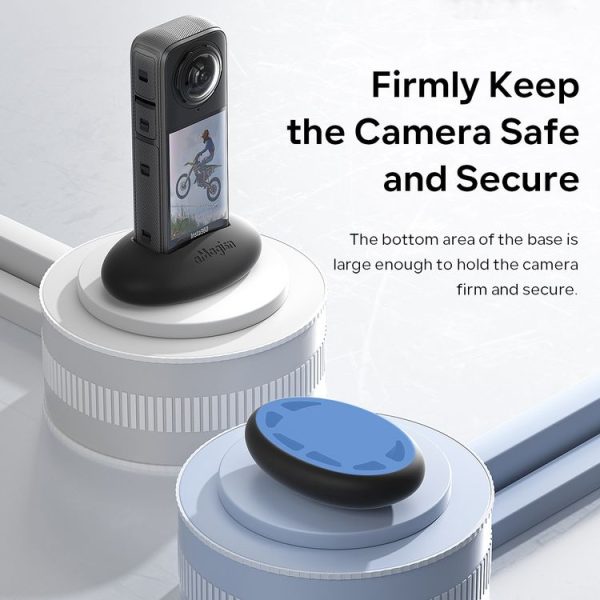 Insta360 X4 aMagisn Silicone Base Vehicle Mounted Fixed Non-slip Holder With Double Dided Glue - Image 7