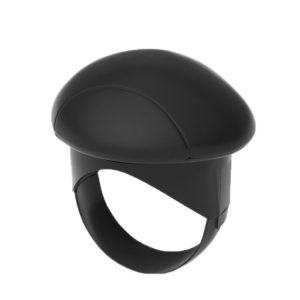 Automobile Multifunctional Bearing Steering Wheel Power Ball (Oval Black)