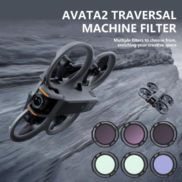 JSR-2050-01 MCUV For DJI Avata 2 Traverser Filter Accessories Camera Scrim Polarizing Lens - Image 2