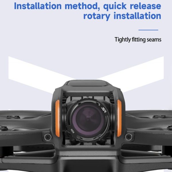 JSR-2050-01 MCUV For DJI Avata 2 Traverser Filter Accessories Camera Scrim Polarizing Lens - Image 7