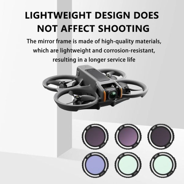 JSR-2050-01 MCUV For DJI Avata 2 Traverser Filter Accessories Camera Scrim Polarizing Lens - Image 9