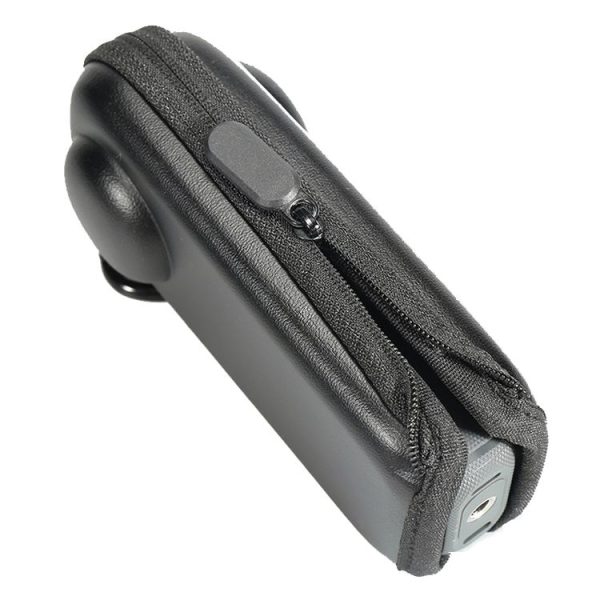 Insta360 X4 Mini Storage Case PU Bag Sport Camera Protector With Hook (Black) - Image 5
