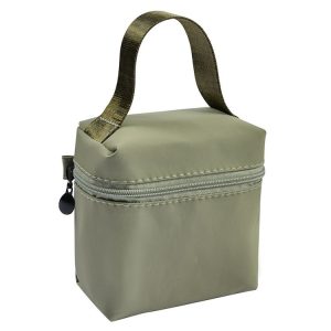 Portable Waterproof Cosmetic Bag Handheld Lipstick and Sanitary Napkin Storage Bag (Green)
