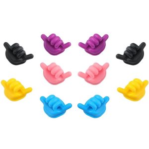 Car Front Storage Hook Desk Organization, Random Color Delivery, Size: 10pcs Small