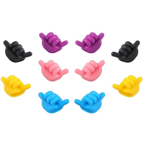 Car Front Storage Hook Desk Organization, Random Color Delivery, Size: 10pcs Small