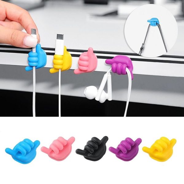 Car Front Storage Hook Desk Organization, Random Color Delivery, Size: 10pcs Small - Image 2