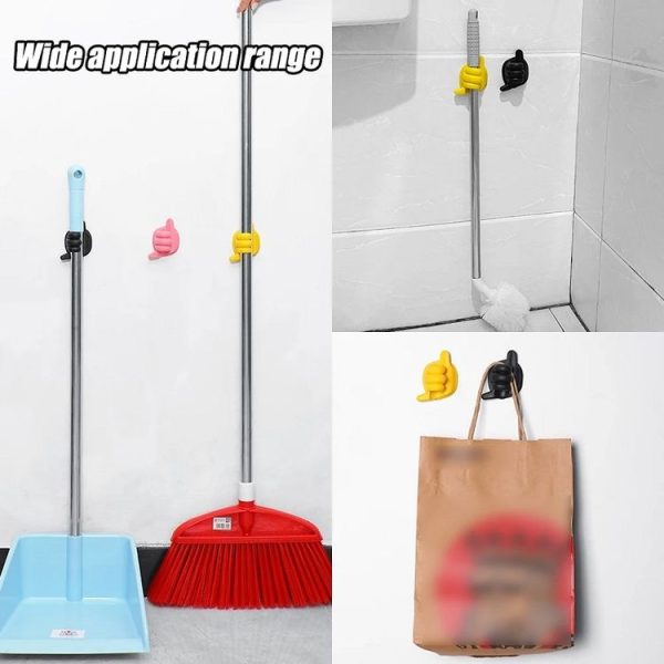 Car Front Storage Hook Desk Organization, Random Color Delivery, Size: 10pcs Small - Image 5