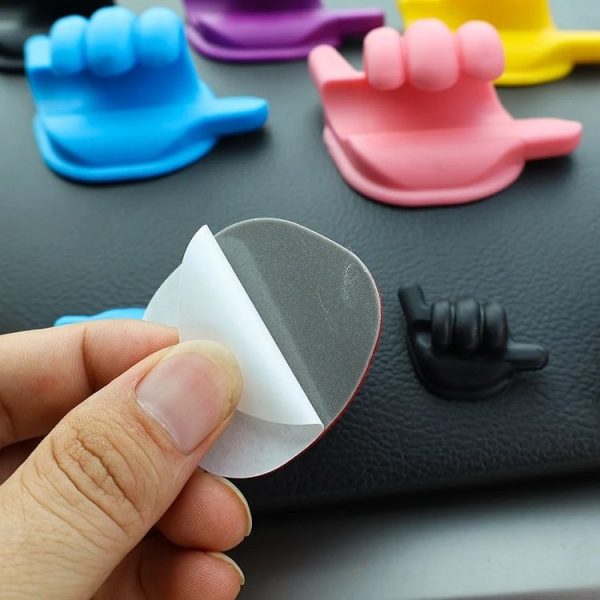 Car Front Storage Hook Desk Organization, Random Color Delivery, Size: 10pcs Small - Image 7