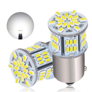 2pcs 1156-3014-5.4W LED Car Lights High Brightness Turn Signal Lights (White Light)